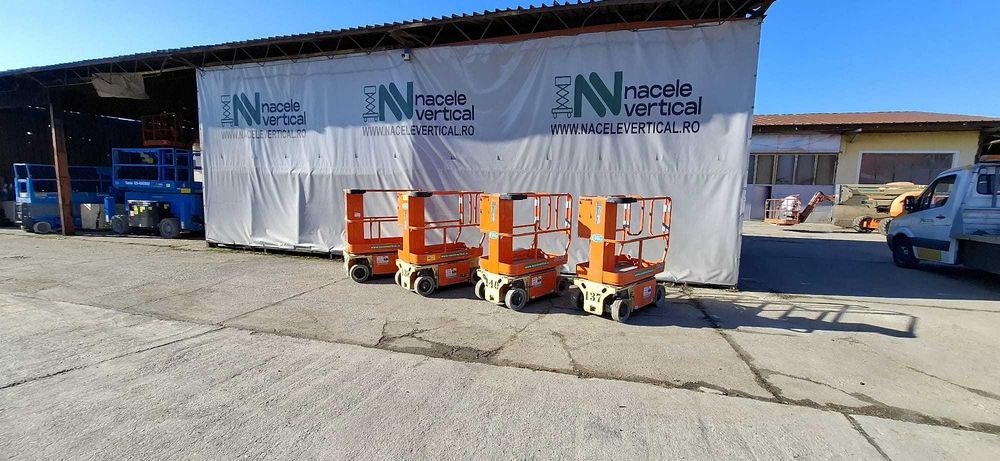 Nacela verticala electrica de vanzare JLG 1230ES 6m, an 2015, SECOND HAND latime 75cm, 850kg, 4800 euro