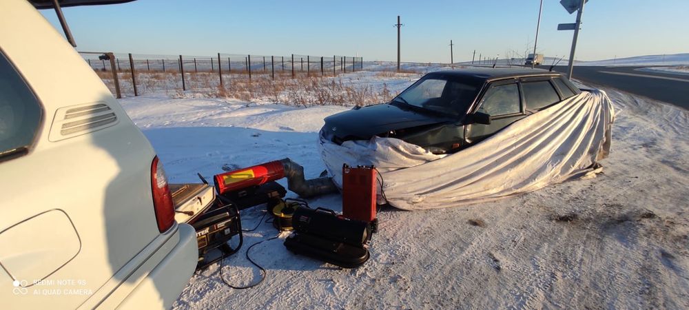 Отогрев авто  Прикурка 12/24.