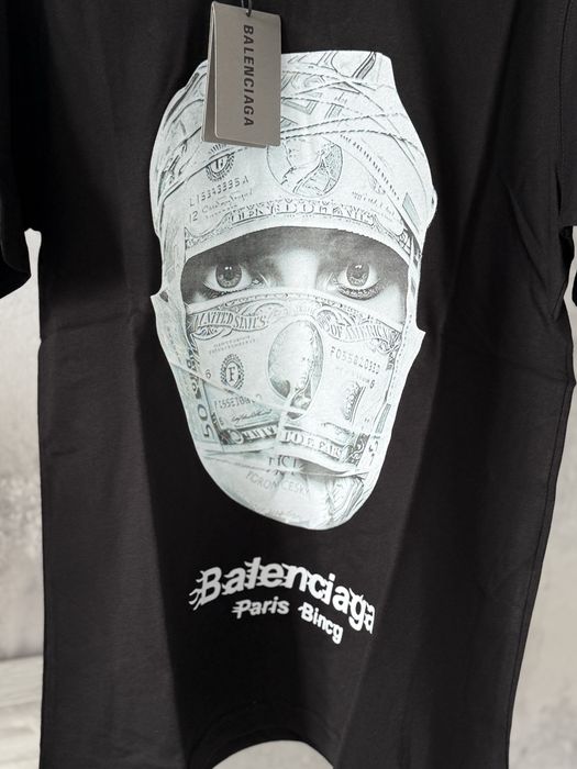 Tricou Balenciaga Amiri Cagula off white