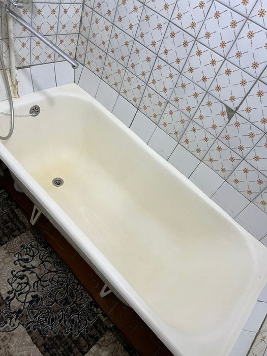 Чугунная ванна б/у