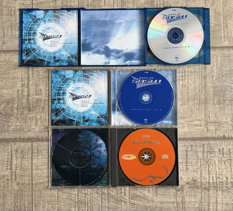 Lot 7 cd-uri originale - Sash! (muzica techno-house)