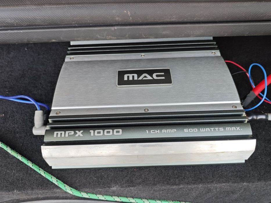 Subwoofer auto  edge + amplificator