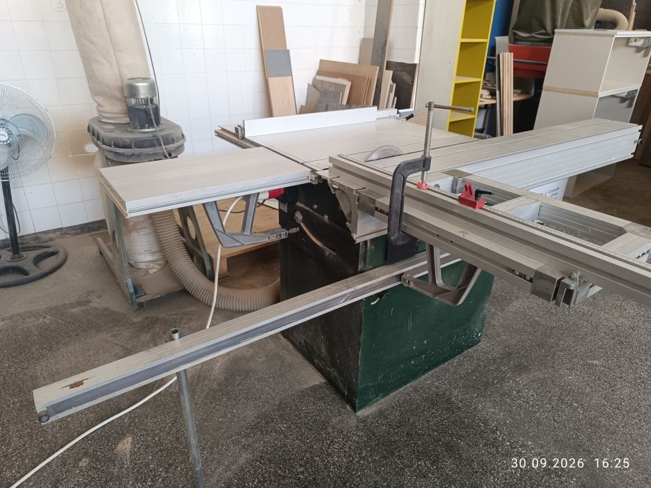 Професионален трифазен циркуляр с карета Metabo TKU 1693 Magnum/380/+аспирация