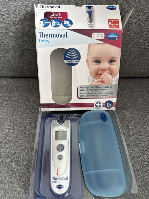 Бебешки термометър без контакт Thermoval Baby – много добро състояние