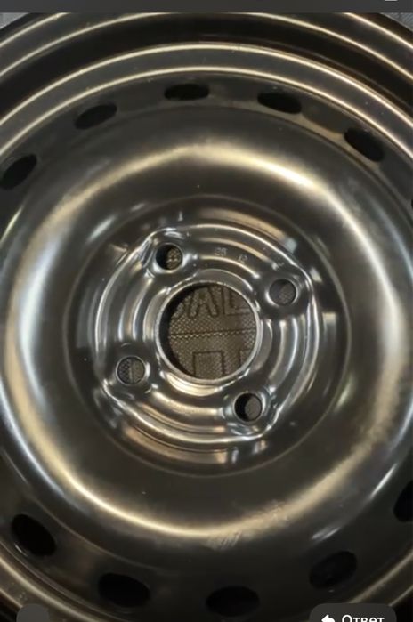 Диск R-15  4-100. Оригинал темір диск сатылады