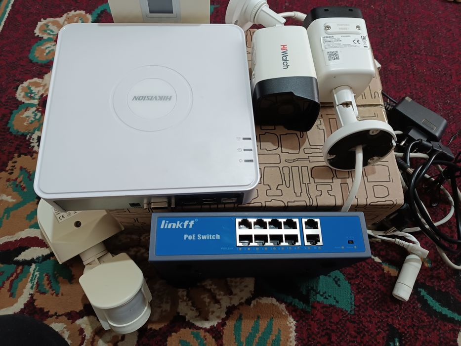 Кузатув камераси комплект сотилади