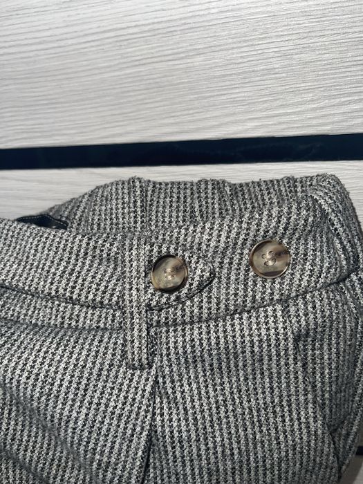 Брюки утепленные серого цвета