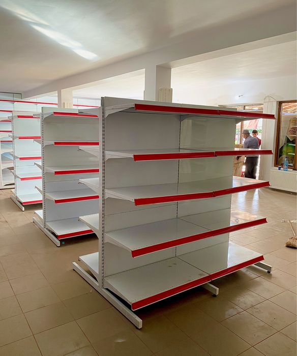 Rafturi de magazin metalice reglabile