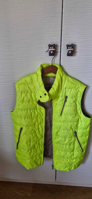 Vesta verde fosforescent Club Sports marime S