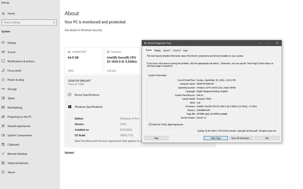 Dell Precision T3600