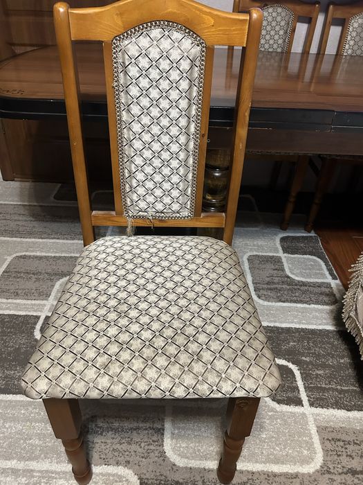 Стол 2м со стульями