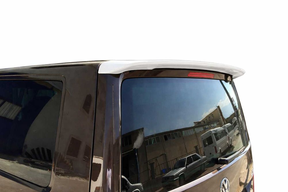 Спойлер за заден капак багажник антикрило ФОКСВАГЕН Транспортер Т5 Т6 VW Transporter Т5 T6 - бял и черен