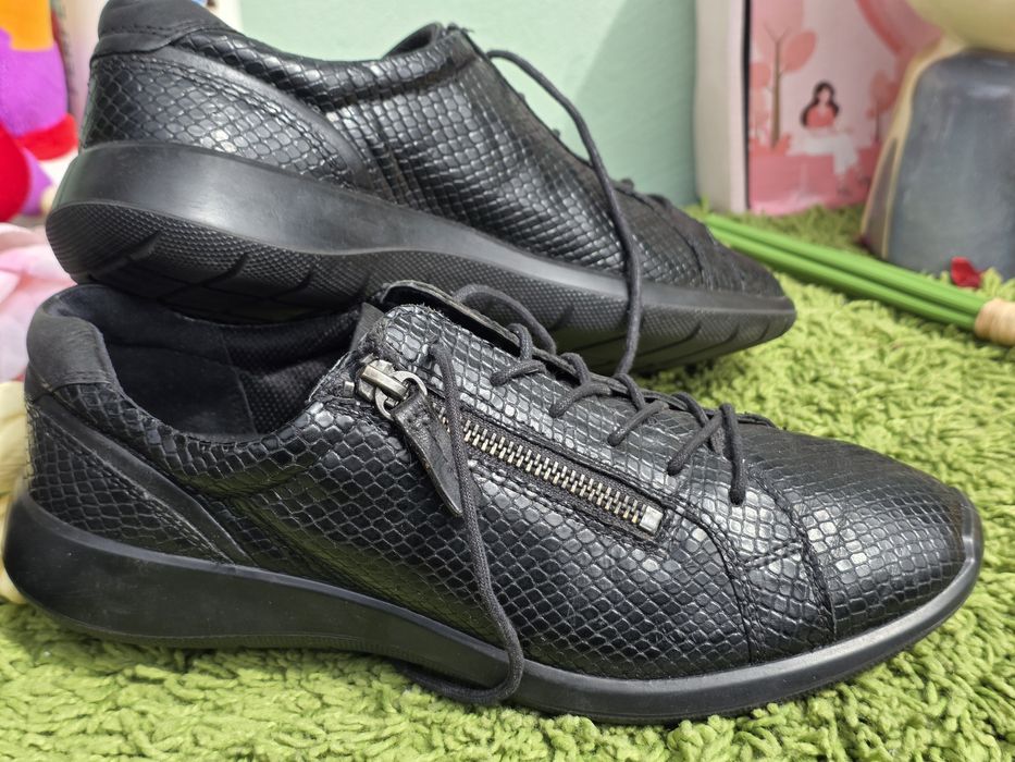 Ecco кецове естествена кожа N39