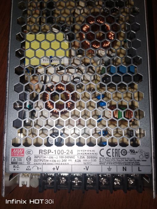 Blok pitaniya  MEAN WELL RSP 100-24