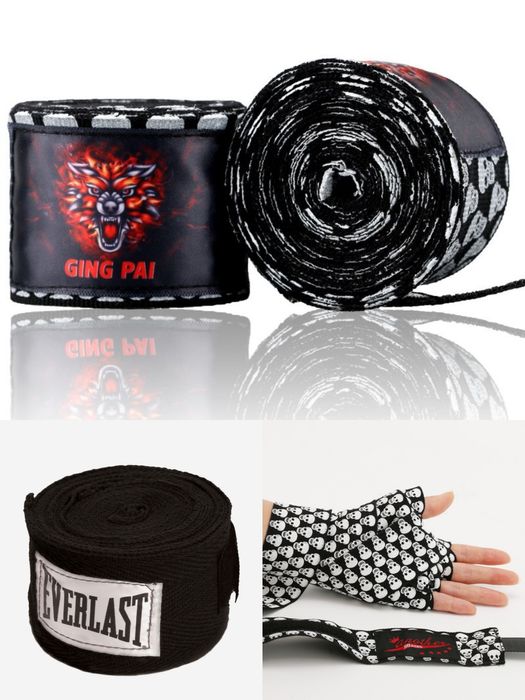 Боксерские перчатки, щитки, рашгард