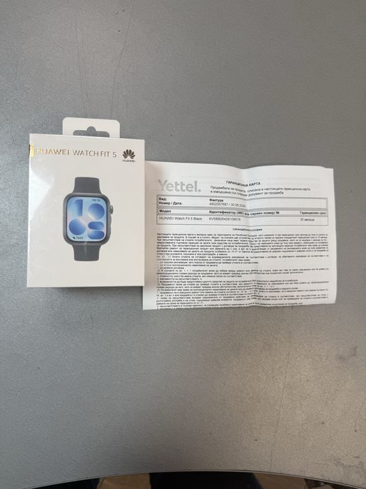 Чисто нов Huawei Watch Fit 5 неразпечатван