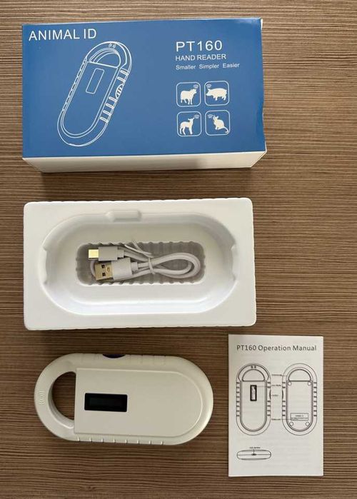 Животински четец за чипове Pet ID скенер за кучета, котки, коне и др.