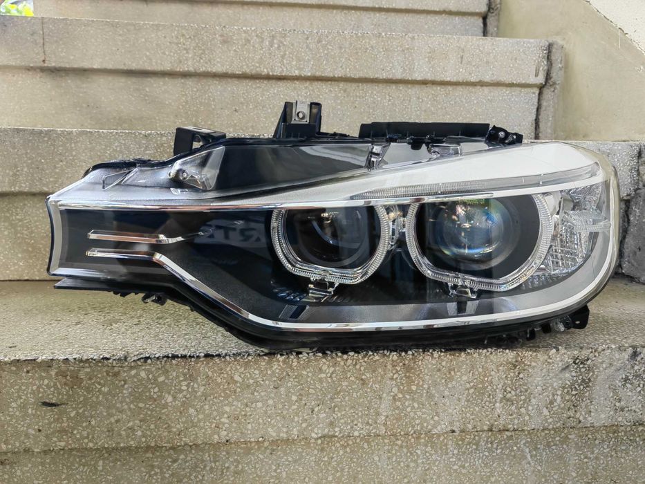 Фар BMW F30 F31 Bi-Xenon LED завиващ ляв / Фар БМВ Ф30 Ф31 ксенон Оригинален