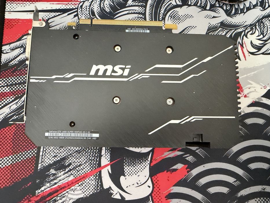 видеокарта msi 1660 super 6gb