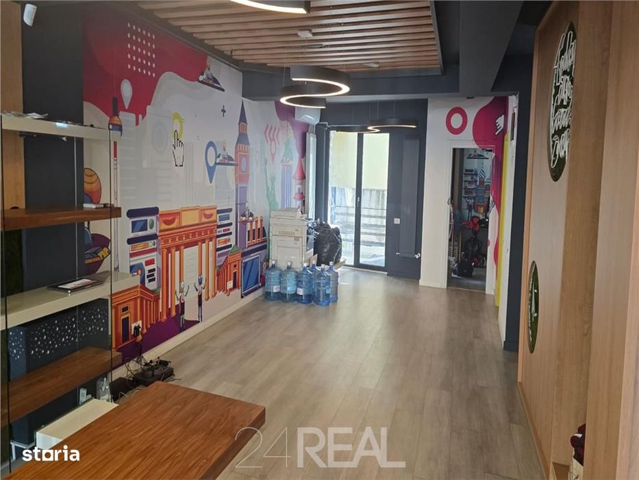 Spatiu de birouri premium 310 mp, 5 niveluri, complet amenajat
