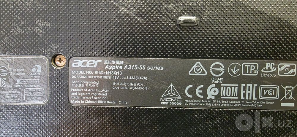 Продам ноутбук Acer Aspire