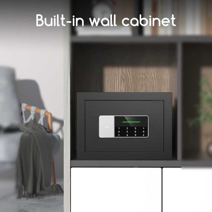 Seyf deli Сейф дели Deli-ET550 Цифровой сейф 250x350x250 11кг Скидки !