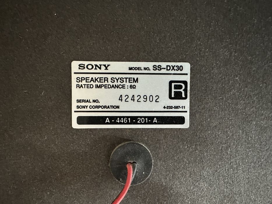 Динамики Sony SS - DX30