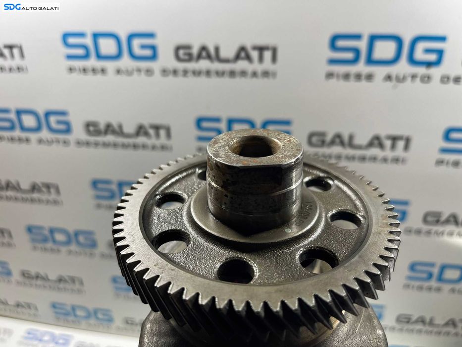 Pinion Fulie Roata Dintata Vibrochen Arbore Cotit Audi A3 8P 2.0 TDI CBAA CBAB CBBB CFFA CFFB CFGB CLJA 2008 - 2013 Cod 03G105212C [B2975]