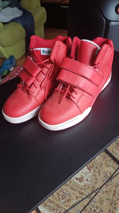 Radii high-top sneakers red