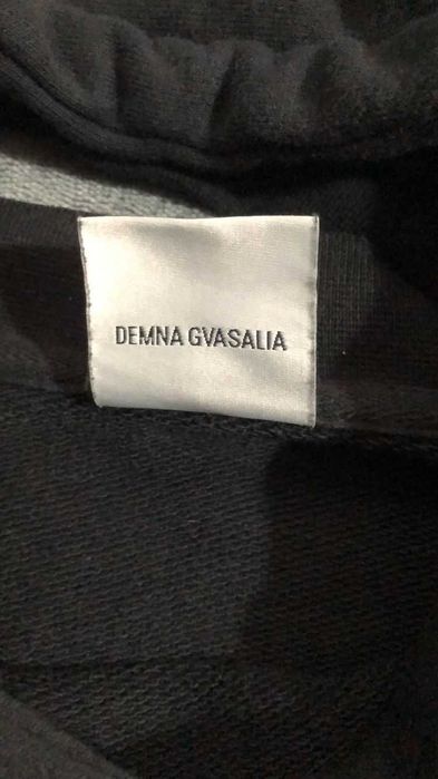 Vetements SS17 Champion Reversible Metal Logo Hoodie