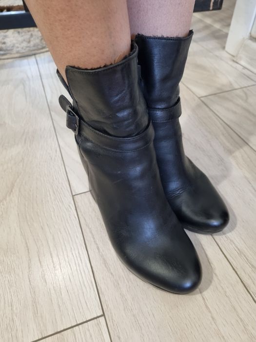 Ghete dama piele naturala, marimea 36