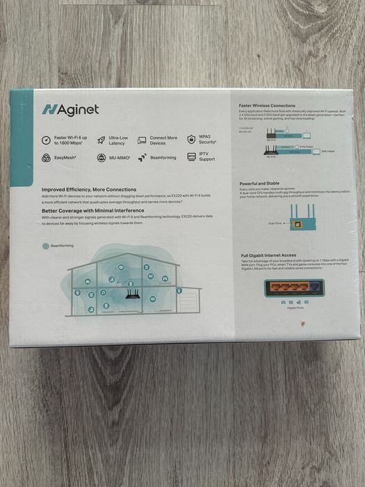 Чисто нов модем ЕХ 220