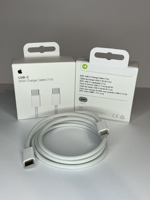 Cablu date Apple USB-C Woven 60W / 240W Charge Cable 1m / 2m