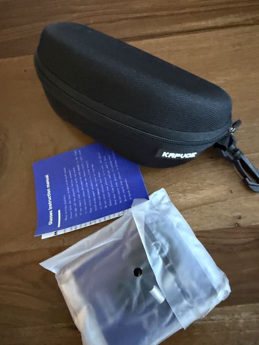 НОВИ! Kapvoe очила. Син цвят. С калъф и опция за диоптрични