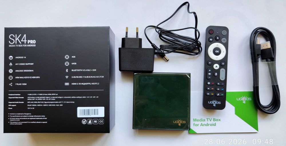 Ugoos Sk4 Pro 4/64 S905X5M