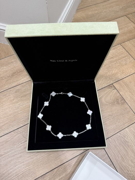 Колье Van Cleef & Arpels 10 мотивов Vintage Alhambra