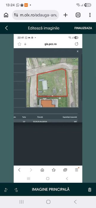 Teren intravilan colț 641 mp utili – Str. Magnoliei, Corbeanca Ostratu – utilități la lot
