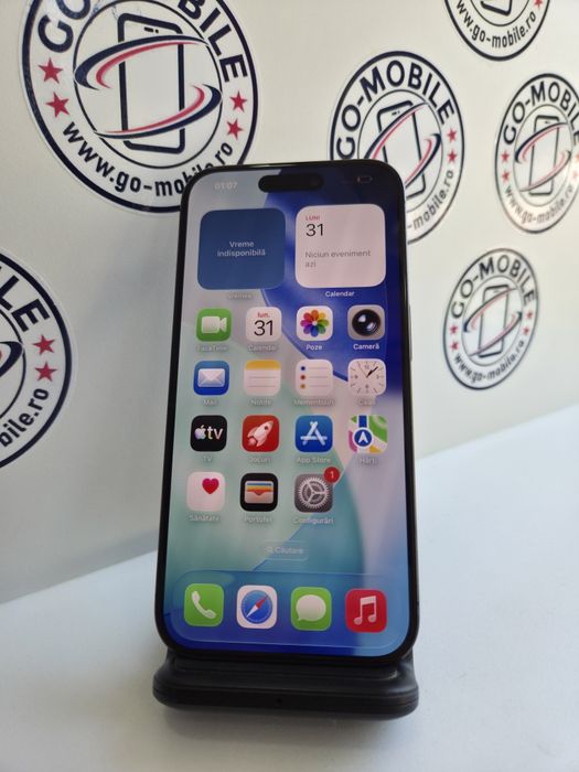 IPhone 15 Pro - 128GB - Albastru - Impecabil Garantie Pitesti • OLX.ro