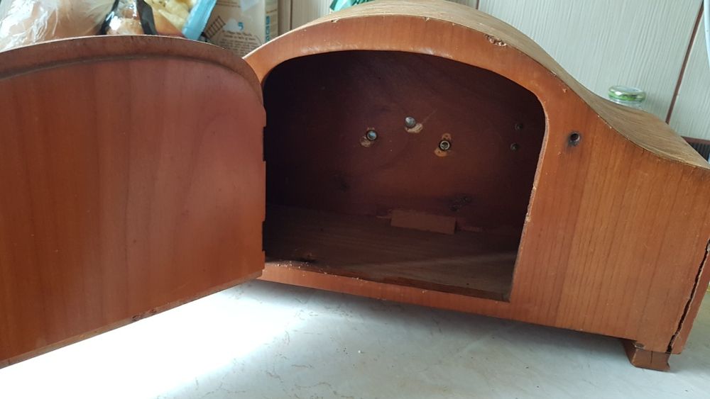 Carcasa ceas mecanic pendula șemineu,Germania pentru lăcuit