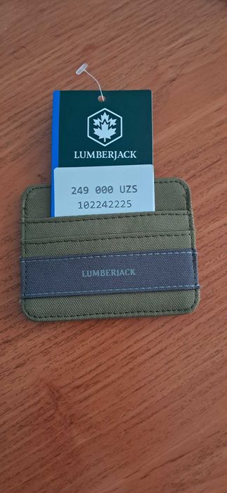 Брендовый Cardholder кошелёк Lumberjack
