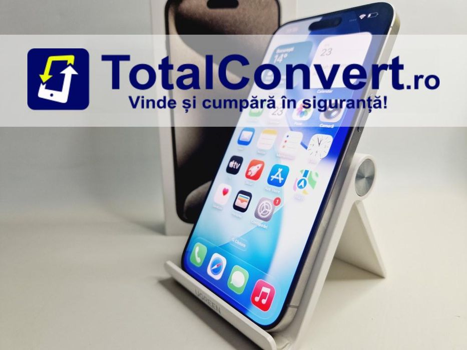 Apple iPhone 15 Pro Max 256GB Natural, Garantie 24 luni | #R87828