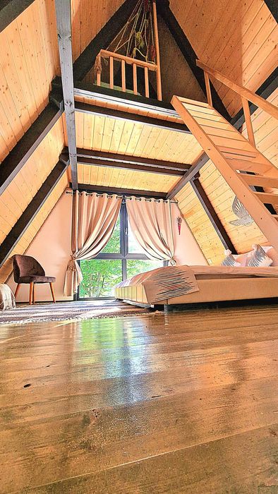 Cabana  A-Frame cu jacuzzi -Porumbacu ,Avrig ,Transfăgărășan,Sibiu