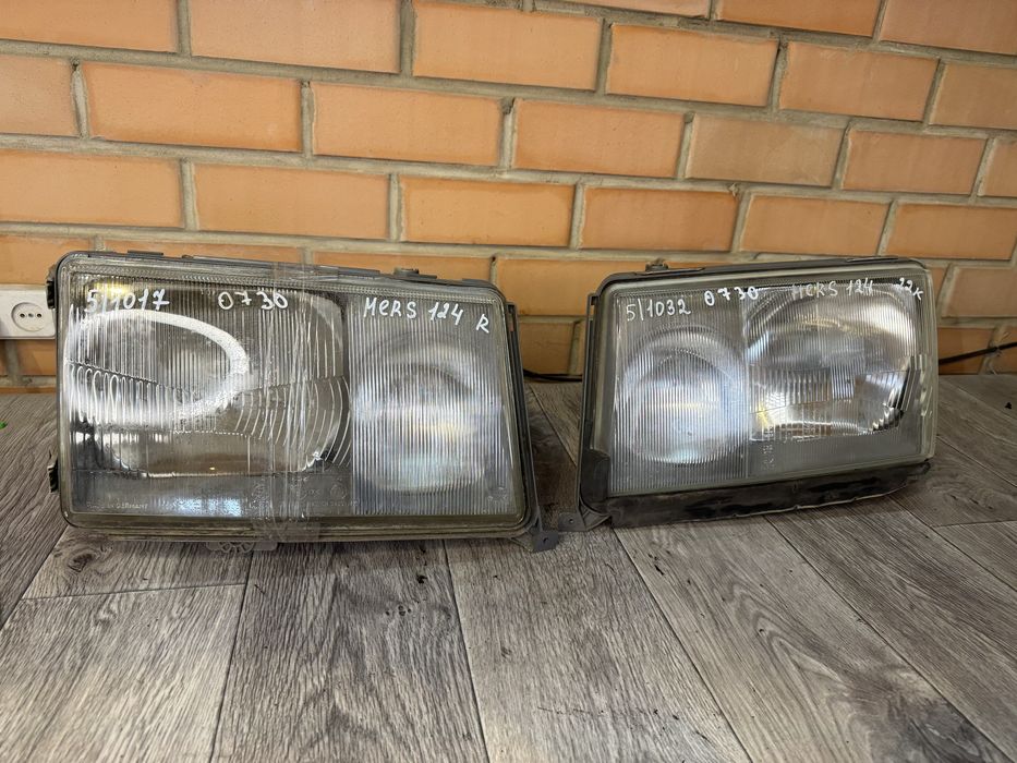 Фары на Мерседес 124 дорест