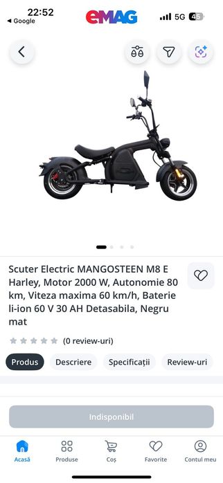 Harley-Davidson Scuteru e nou cu carte rar înmatriculat deține asigurare