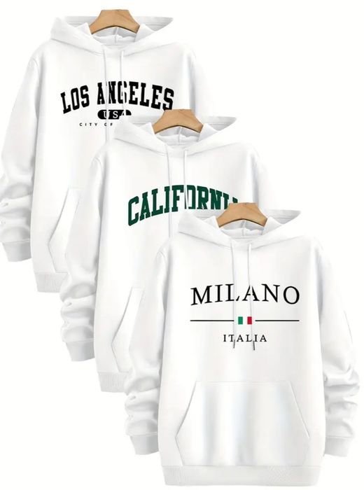 Белое худи, размер M