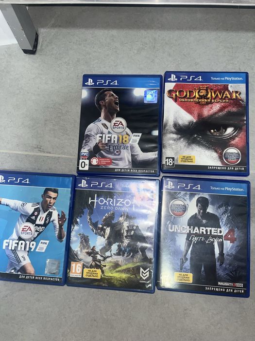 пс 4 игры фифа18,19