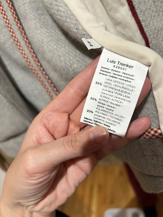 Blaze/Saciu din lana Luis Trenker