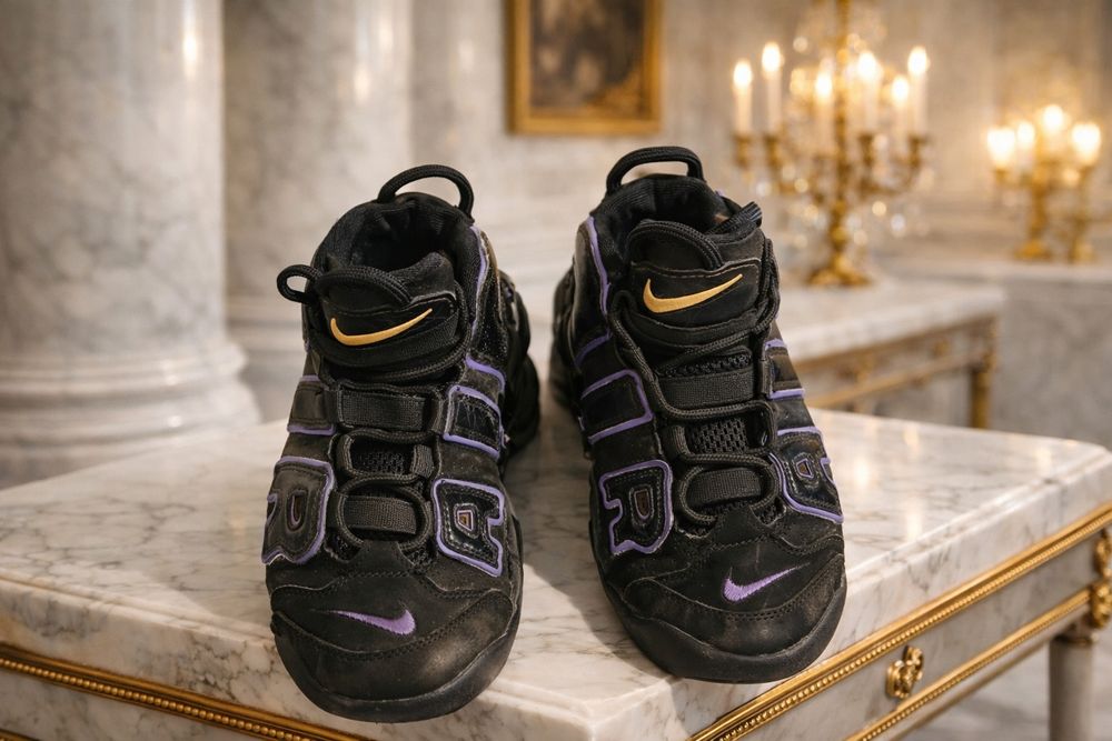 Nike Air UPTEMPO N 35 кожени