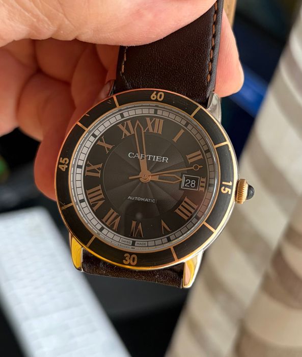 Cartier ronde croisiere automatic 42mm 3886