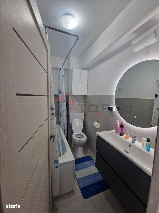 Apartament nou, 2 camere, model open space, etaj 3, mobilat si utilat,